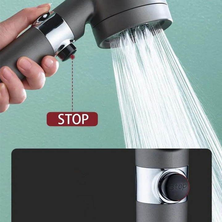 Ducha purificadora y Masajeadora