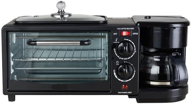 HORNO ELÉCTRICO CAFETERA 3 EN 1