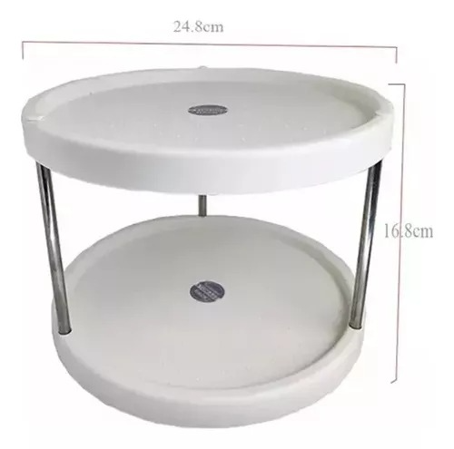 Organizador Cocina Giratorio 2 Niveles