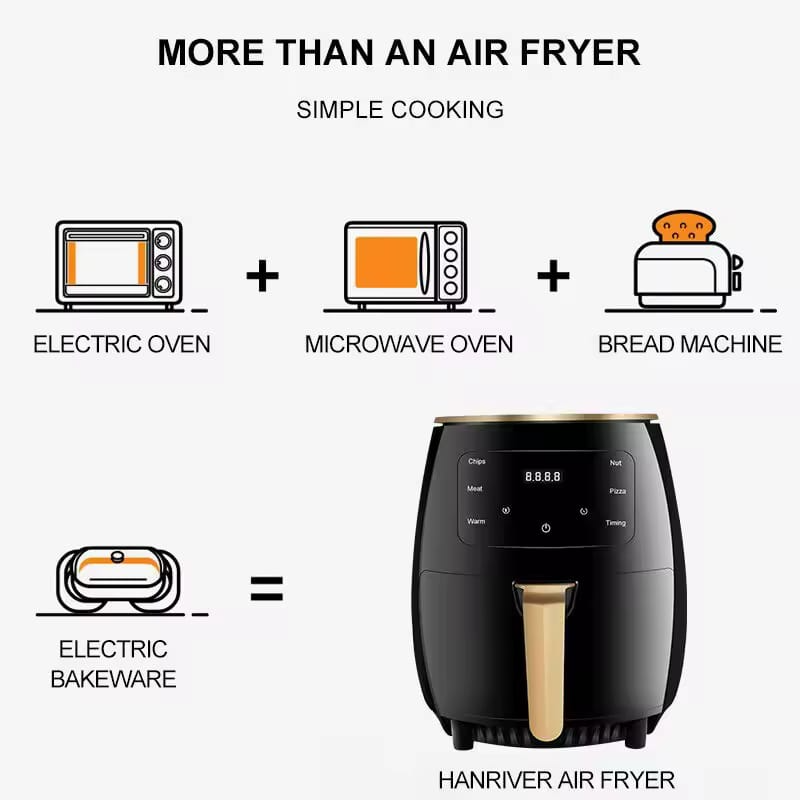 FREIDORA DE AIRE 4.5LT