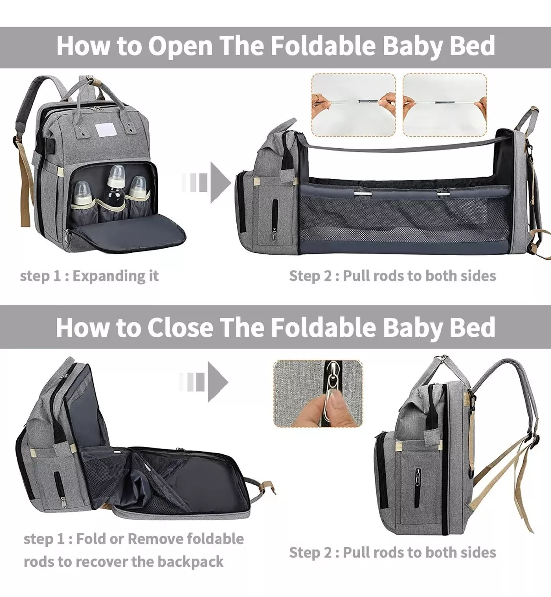 MOCHILA BOLSO MATERNAL