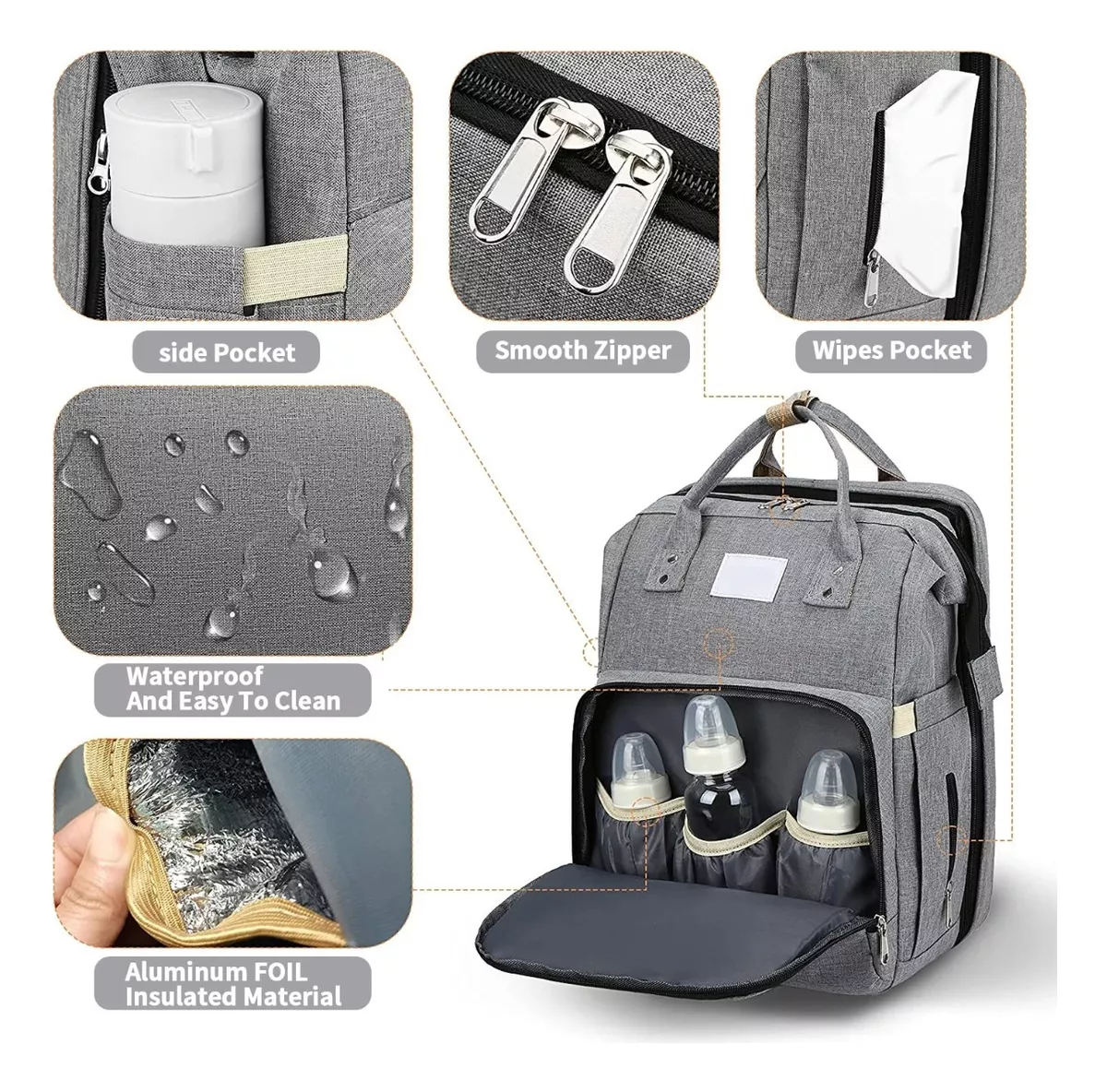 MOCHILA BOLSO MATERNAL