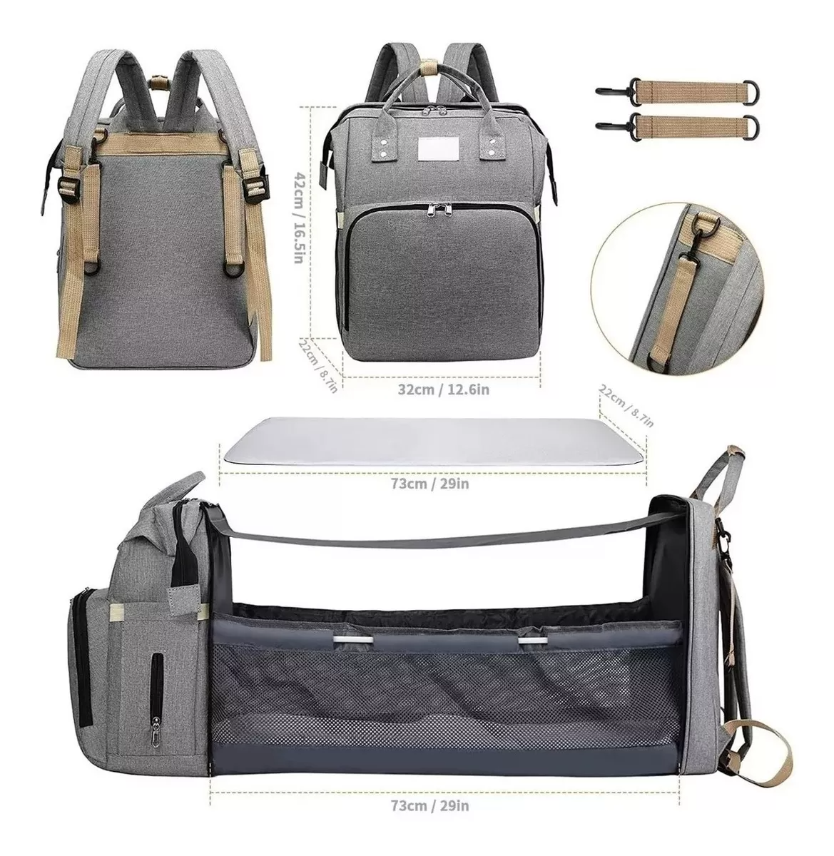 MOCHILA BOLSO MATERNAL