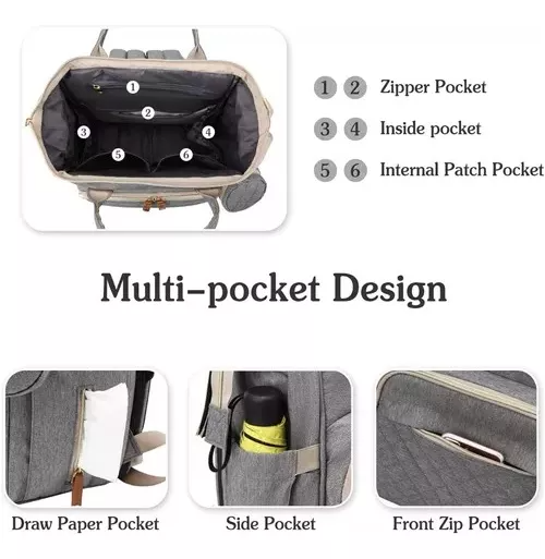 MOCHILA BOLSO MATERNAL
